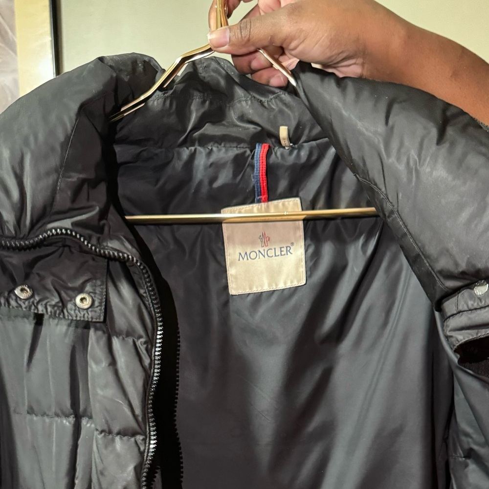 Moncler Black Jacket With Comic Patch - image 5